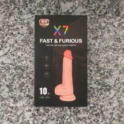 Dương vật giả X7 hít tường và rung 10 chế độ 6