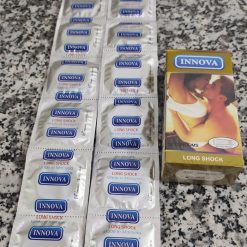 Bao cao su kéo dài thời gian quan hệ có gân gai Innova hộp 12 cái 3