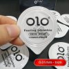 BCS siêu mỏng 0,01mm hương vani nhiều gel Olo hộp 10 cái 0