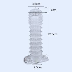 Bao đôn dên dương vật Crystal gai nhỏ 3