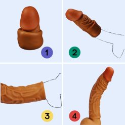 Bao đôn dên gân trơn Top Notch size lớn 4