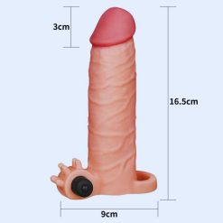 BCS đôn dên LoveToy Pleasure X-tender Flesh 5