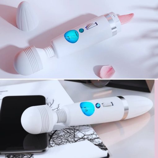 Chày rung tình yêu cao cấp lưỡi liếm MizzZee 1
