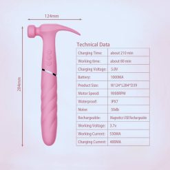 Chày rung vùng kín hình búa Sweet Hammer 3