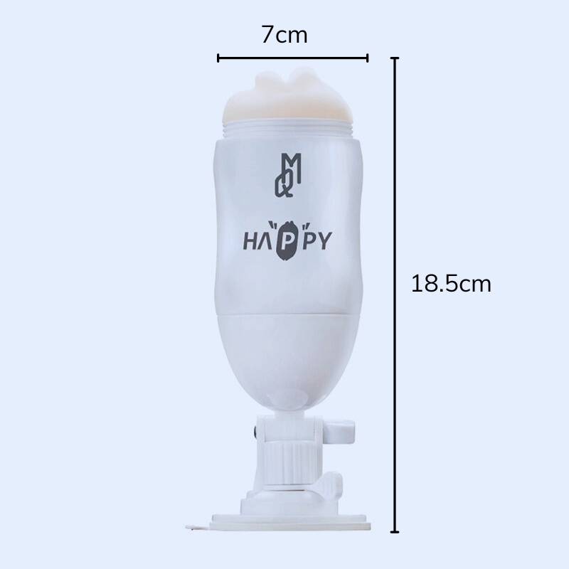 am-dao-gia-2-dau-happy-chisa-5 Cốc tự sướng có đế gắn tường 2 đầu Happy Chisa 4