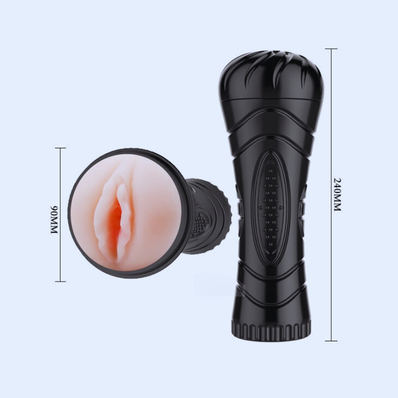 am-dao-gia-den-pin-pussy-rung-7-che-do-8+ Cốc tự sướng nguỵ trang đèn pin 7 chế độ 7