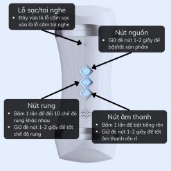 Cốc tự sướng cho nam gắn tường Jiuai Lianba 4