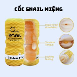Cốc tự sướng Snail (dạng miệng thiếu nữ) 4