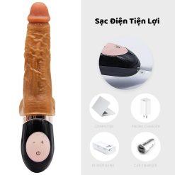 Dương vật giả rung và ngoáy Wanle 6