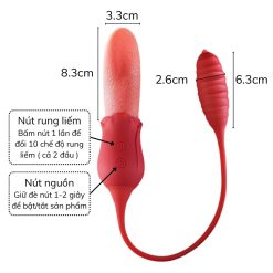 Lưỡi rung liếm 2 đầu cho nữ Jiyu 7