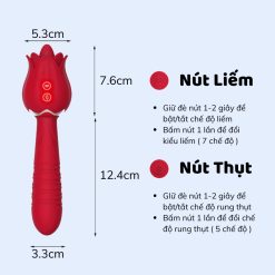 Máy rung vùng kín có thụt và liếm Mengma Hgod 6