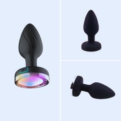 Phích cắm hậu môn cao cấp đèn led điều khiển từ xa Lufi 4
