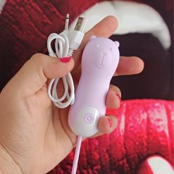 Trứng rung tình yêu hình gấu Lilo Lala 4