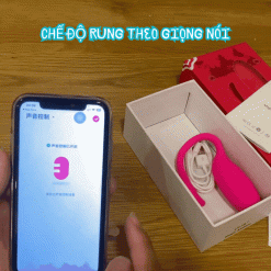 Trứng rung tình yêu thiên nga Flamingo điều khiển bằng App 9