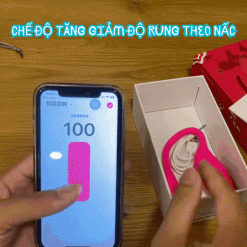 Trứng rung tình yêu thiên nga Flamingo điều khiển bằng App 8